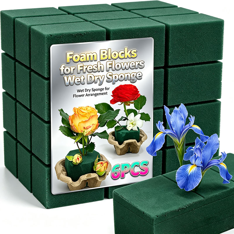 Floral Foam Oasis - Bloques de espuma para flores frescas,