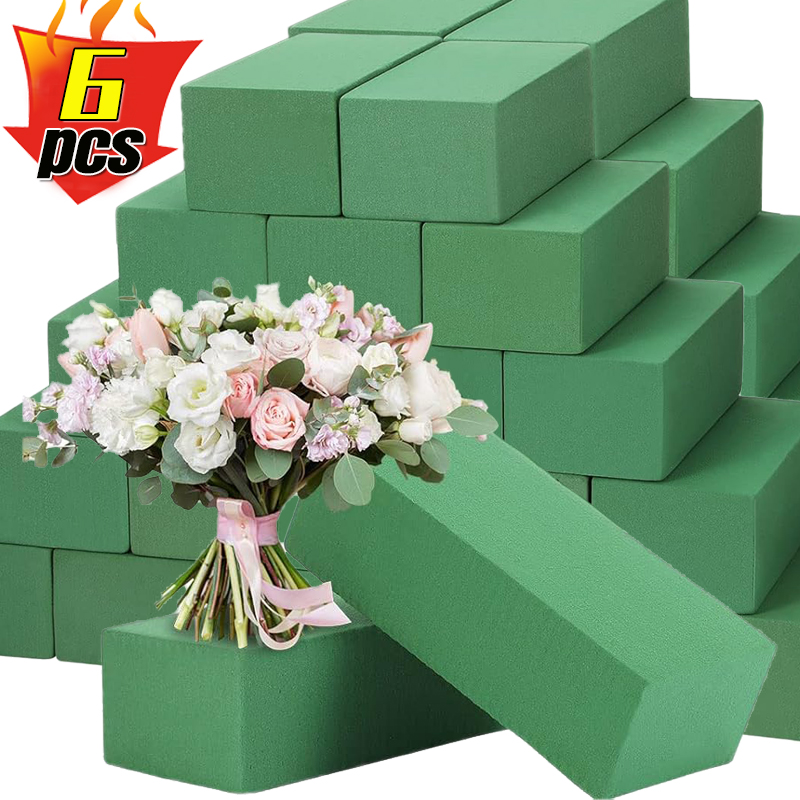 Floral Foam Oasis - Bloques de espuma floral rectangulares, verde,