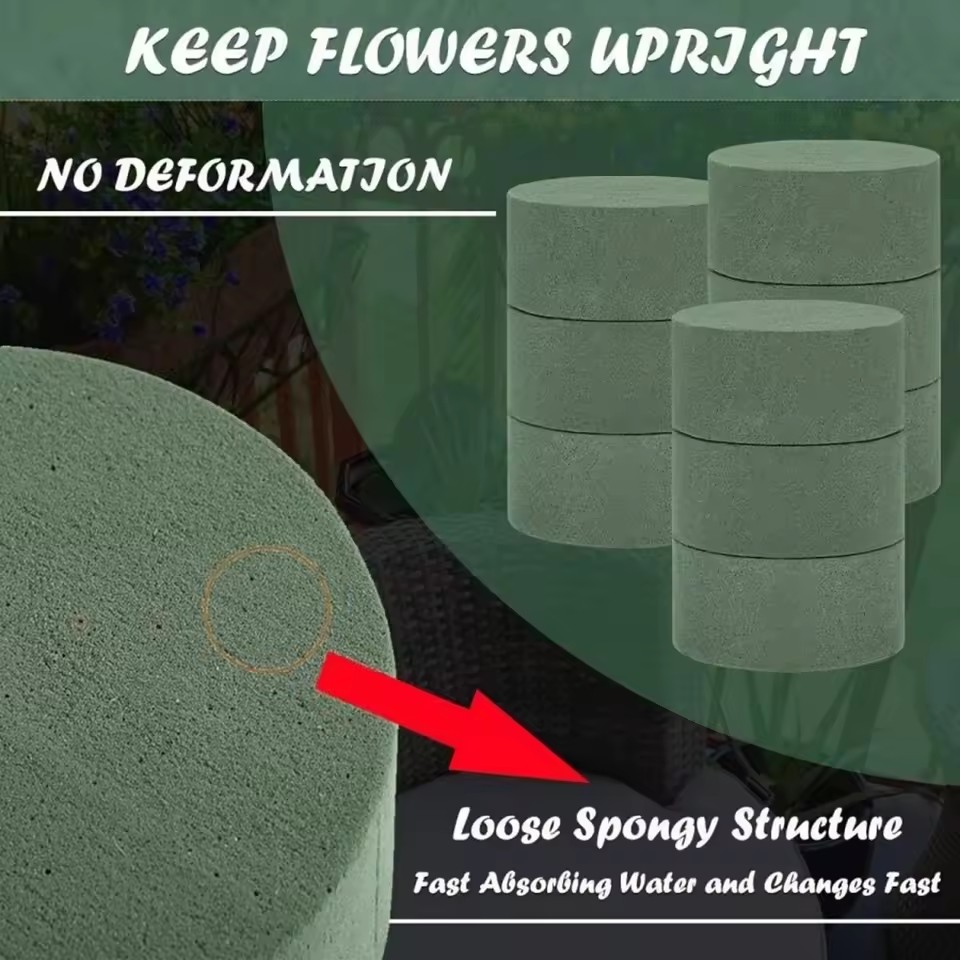 6 uds. De espuma Floral verde, - Floral Foam Oasis reseña y precio