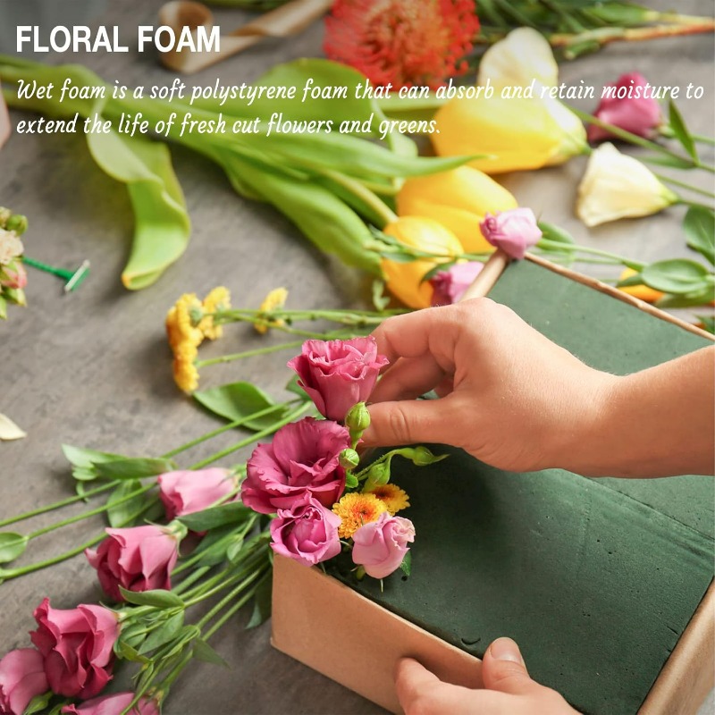 Bloque de Espuma Floral Verde  - Floral Foam Oasis reseña y precio