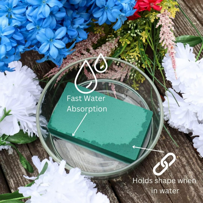 Bloques de espuma floral cuadr - Floral Foam Oasis reseña y precio