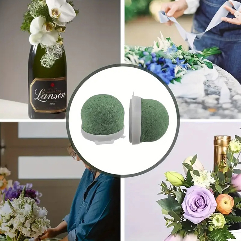 Mini soporte redondo de espuma - Floral Foam Oasis reseña y precio